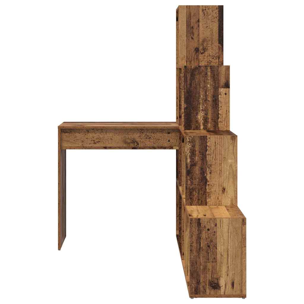 Sarokíróasztal Öreg fa 101,5 x 149,5 x 149,5 cm Faanyag