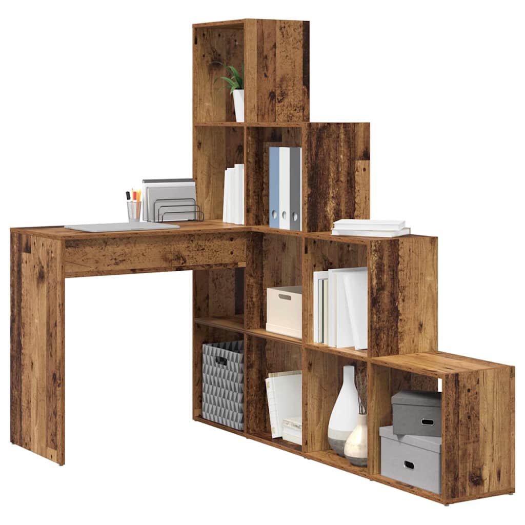 Sarokíróasztal Öreg fa 101,5 x 149,5 x 149,5 cm Faanyag