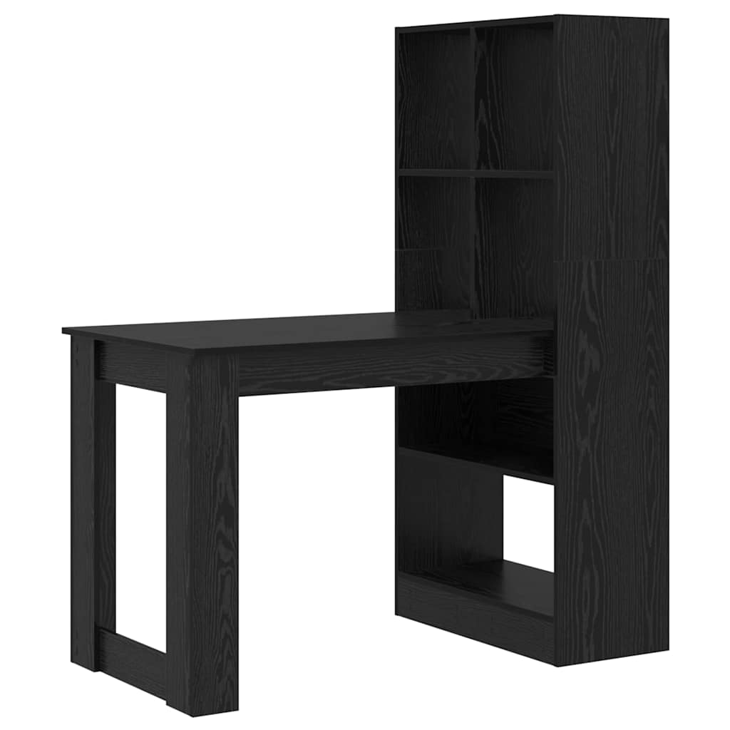 Asztal Fekete tölgy Szerelt Fa 122 x 67 x 145 cm