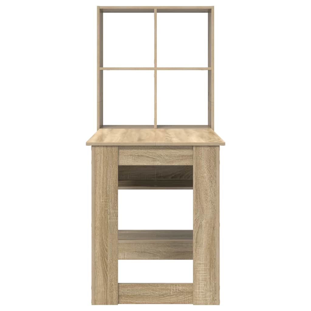 Asztal Sonoma tölgy Szerelt Fa 122 x 67 x 145 cm