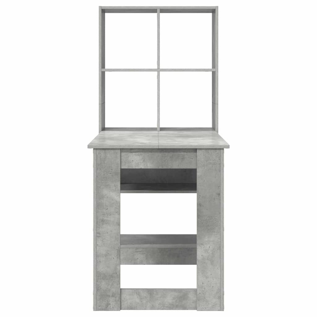 Asztal Beton Szürke Szerelt Fa 122 x 67 x 145 cm