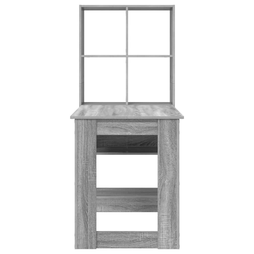 Asztal Szürke Sonoma Szerelt Fa 122 x 67 x 145 cm