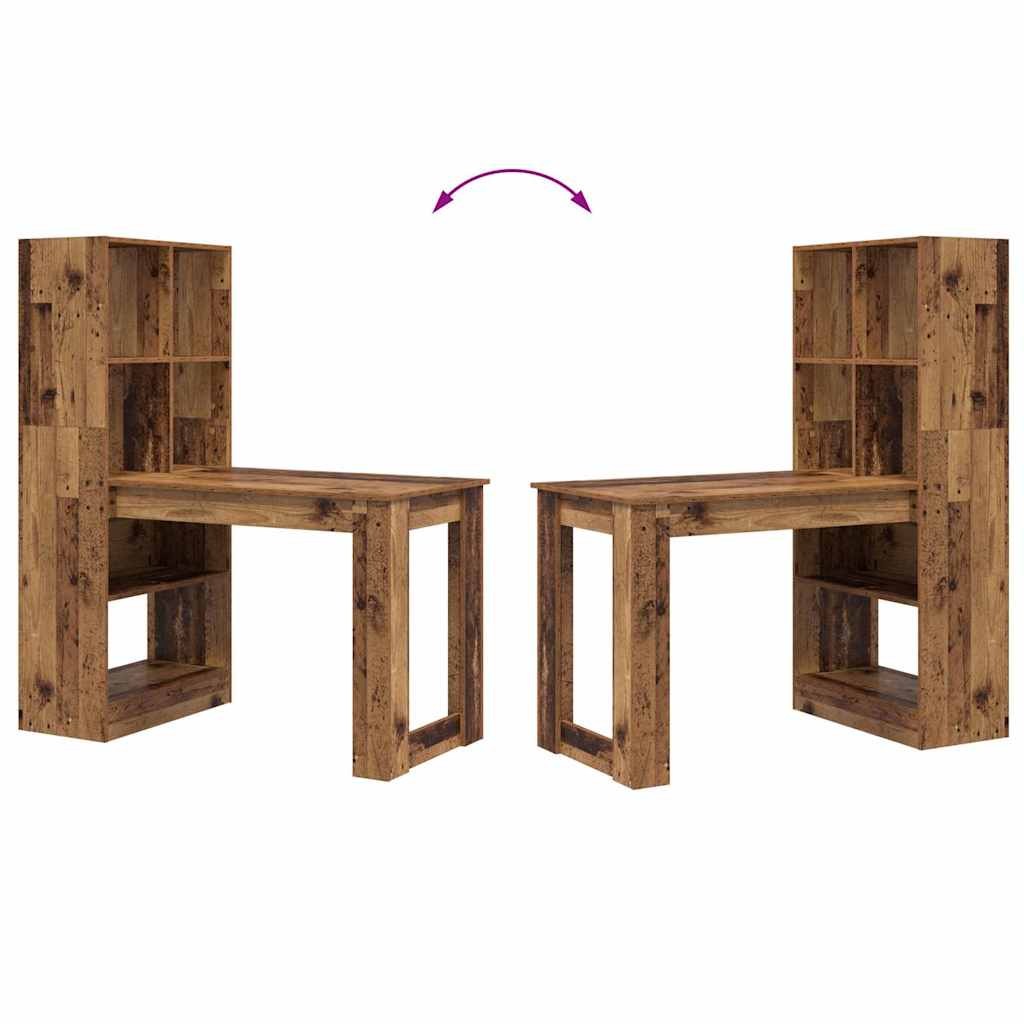 Asztal Öreg fa Szerelt Fa 122 x 67 x 145 cm