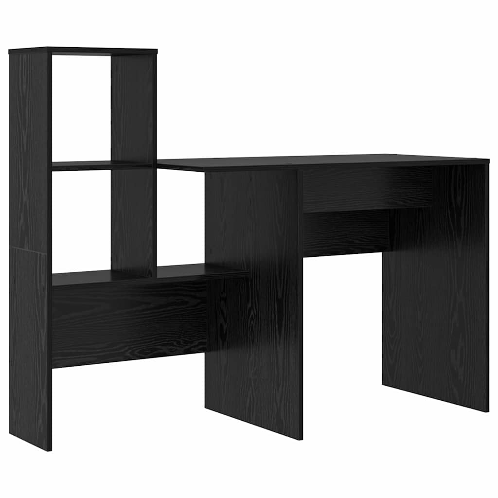 Asztal Fekete tölgy Szerelt Fa 131,5 x 50 x 106,5 cm