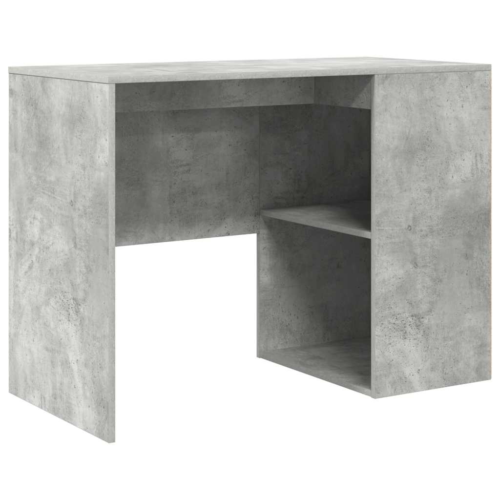 Sarokíróasztal fiókkal Beton Szürke 102 x 88 x 75 cm