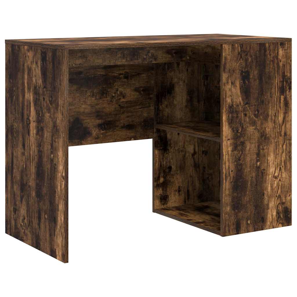 Sarokíróasztal fiókkal Füstölt tölgy 102 x 88 x 75 cm