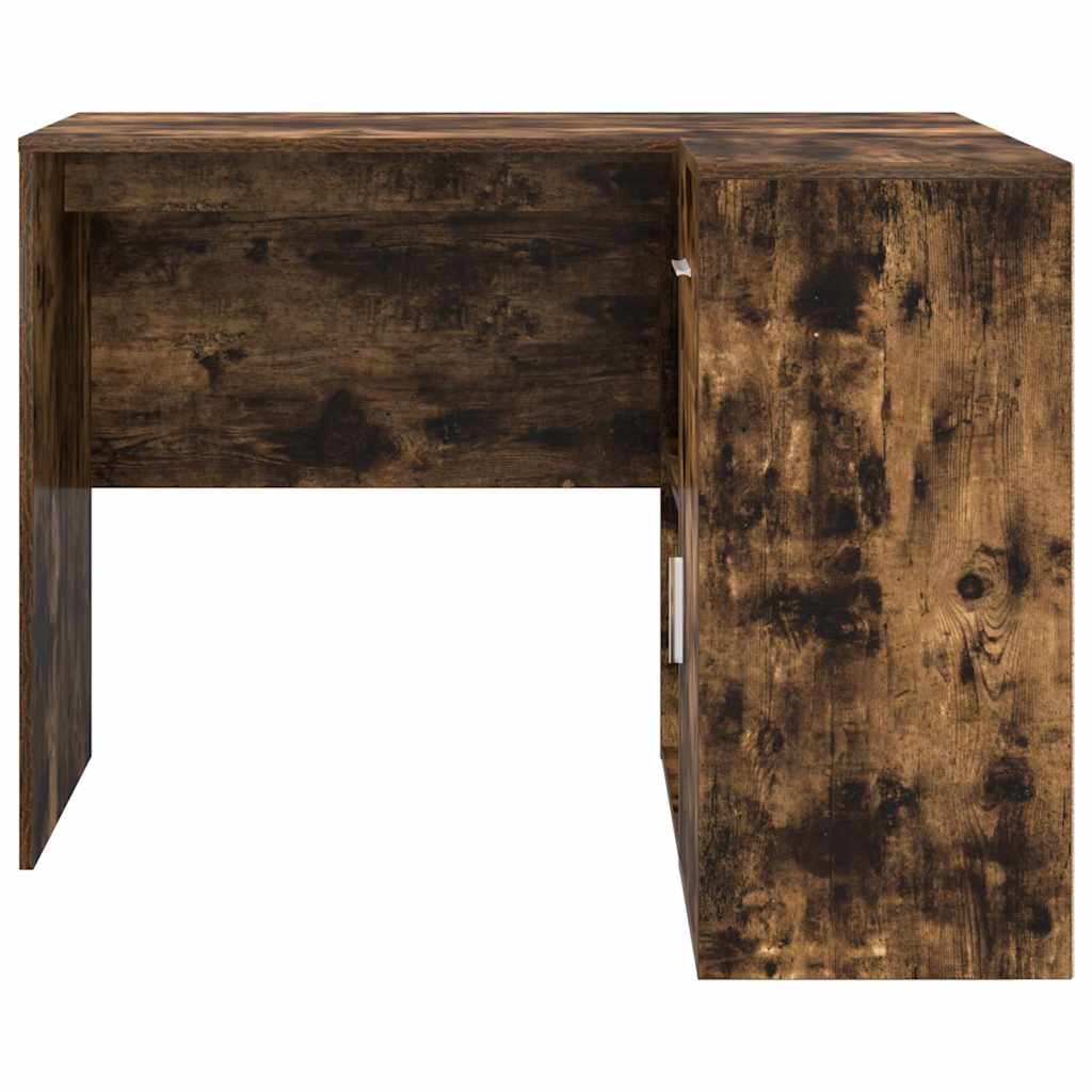 Sarokíróasztal fiókkal Füstölt tölgy 102 x 88 x 75 cm