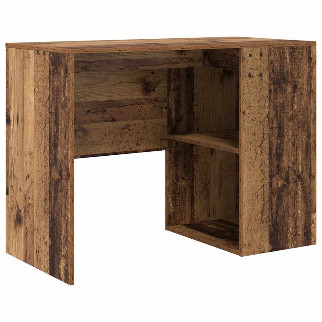Sarokíróasztal fiókkal Öreg fa 102 x 88 x 75 cm