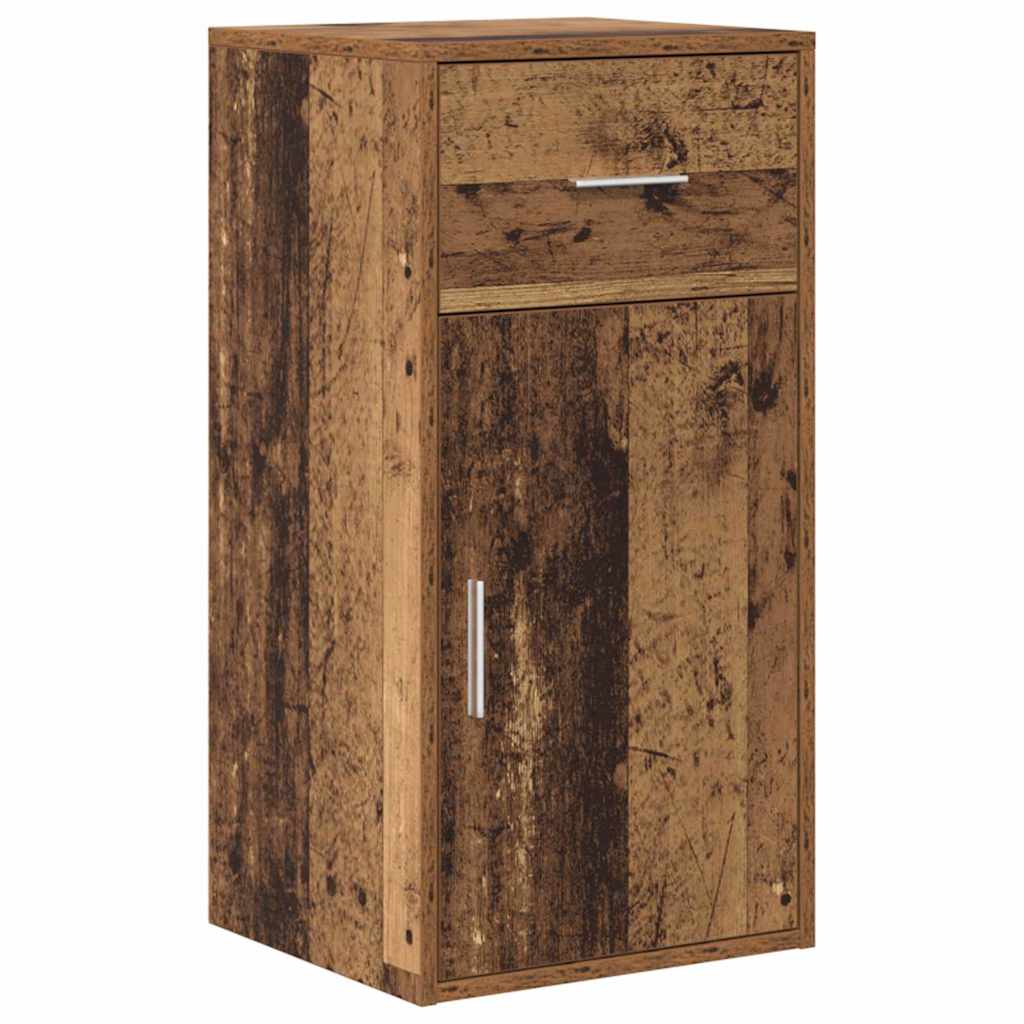 Sarokíróasztal fiókkal Öreg fa 102 x 88 x 75 cm