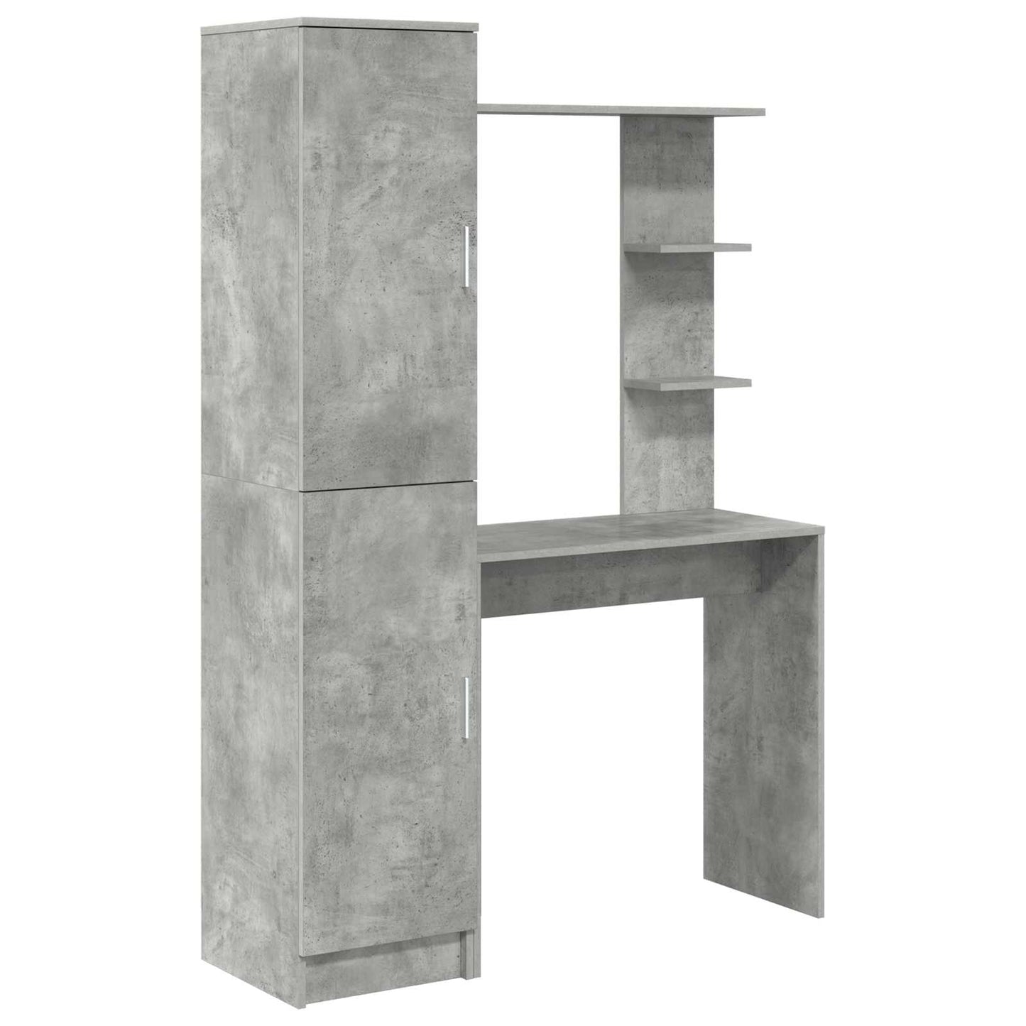 Asztal 2 pcs Beton Szürke