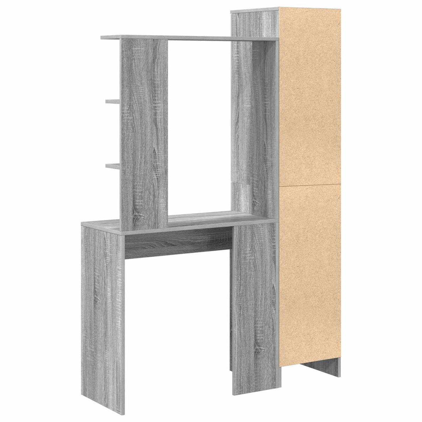 Asztal 2 pcs Szürke Sonoma