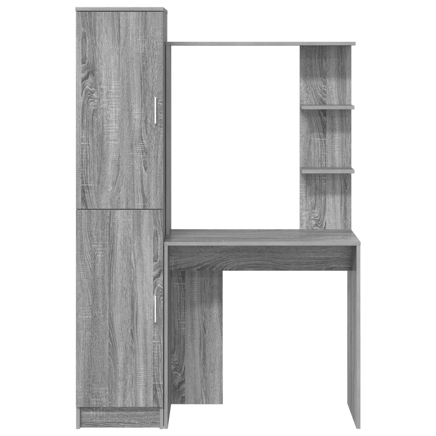 Asztal 2 pcs Szürke Sonoma