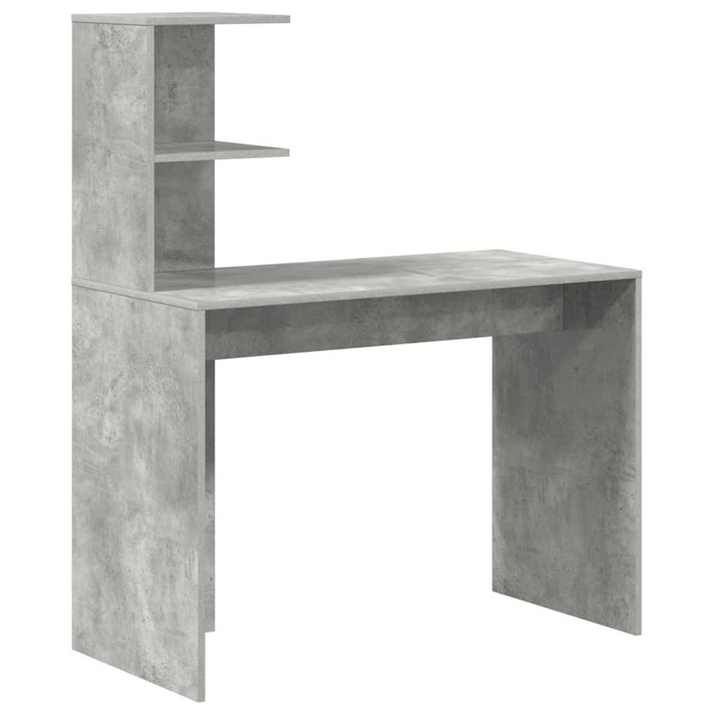 Asztal 2 pcs Beton Szürke