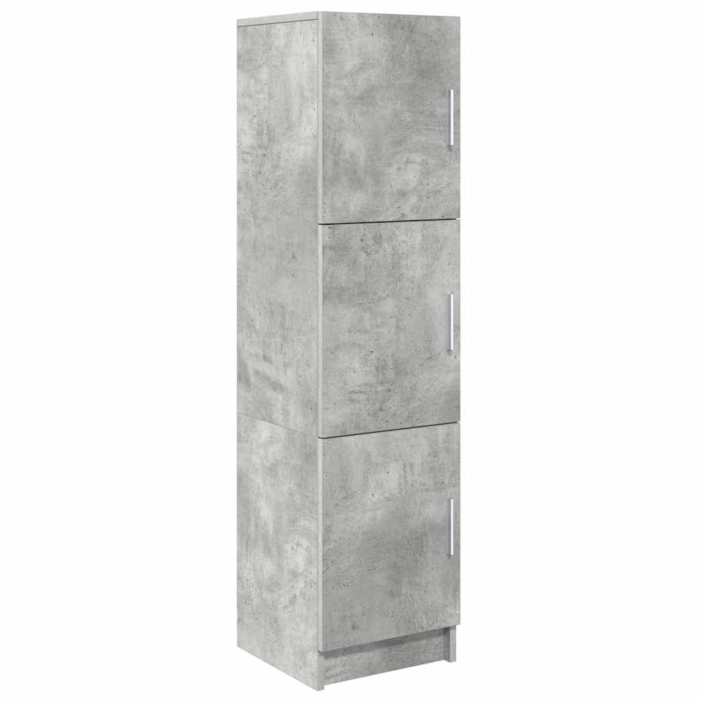 Asztal 2 pcs Beton Szürke