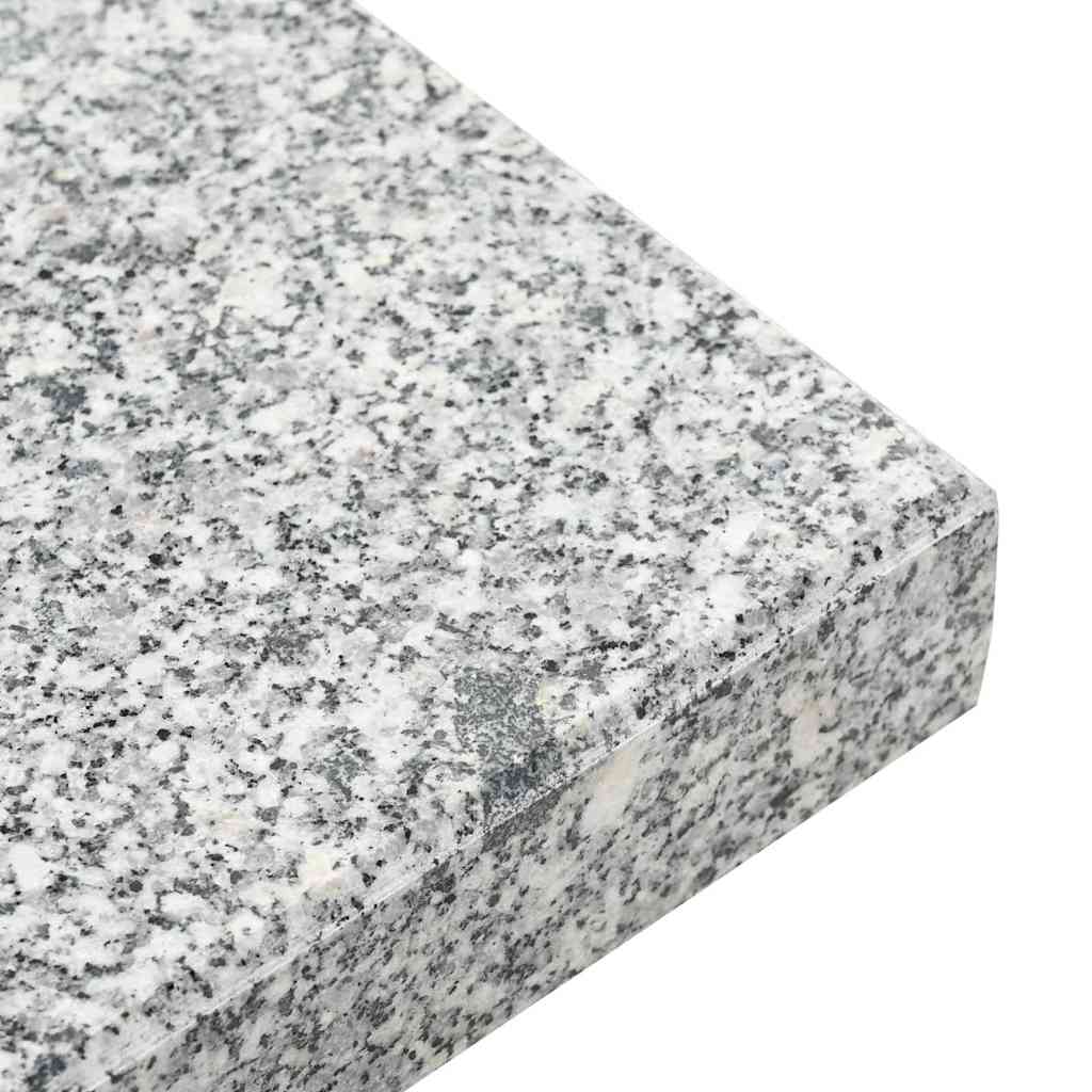 Napernyőtalp 30kg Szürke Gránit Négyzet