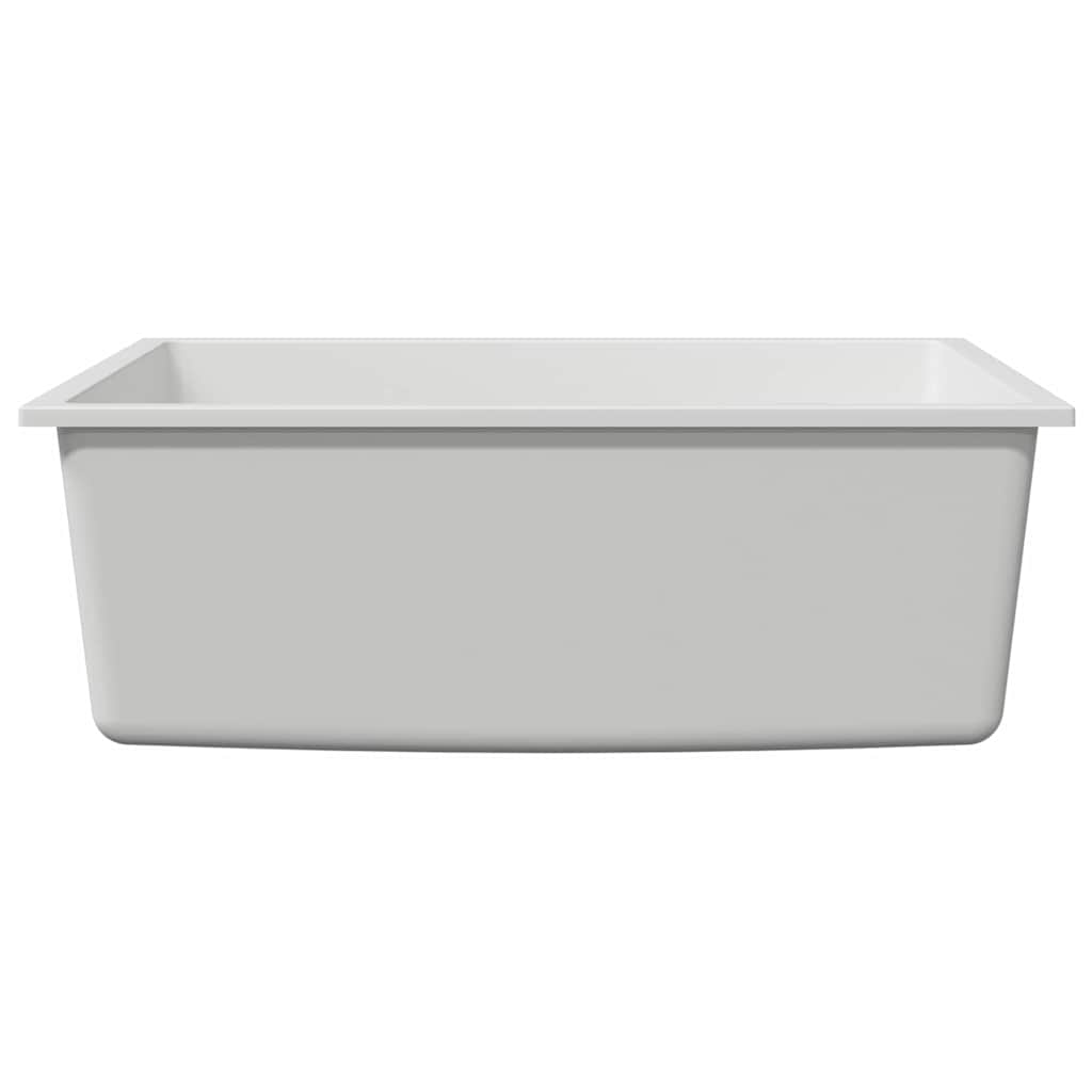 Konyhai mosogató Fehér 54 x 44 x 20 cm Gránit
