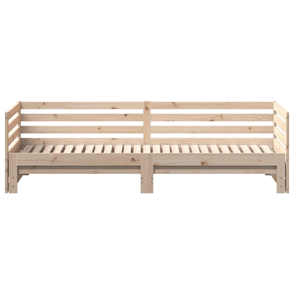 heverőágy kihúzható ággyal matrac nélkül 80x200 cm
