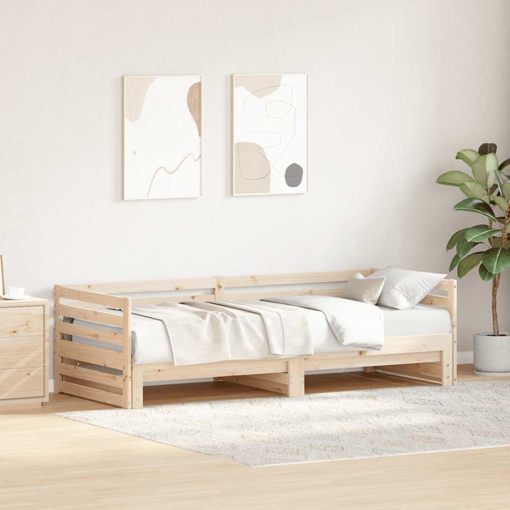 heverőágy kihúzható ággyal matrac nélkül 80x200 cm