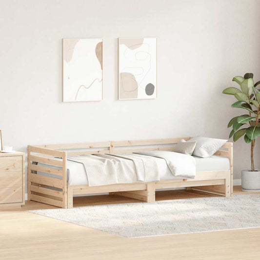 heverőágy kihúzható ággyal matrac nélkül 80x200 cm