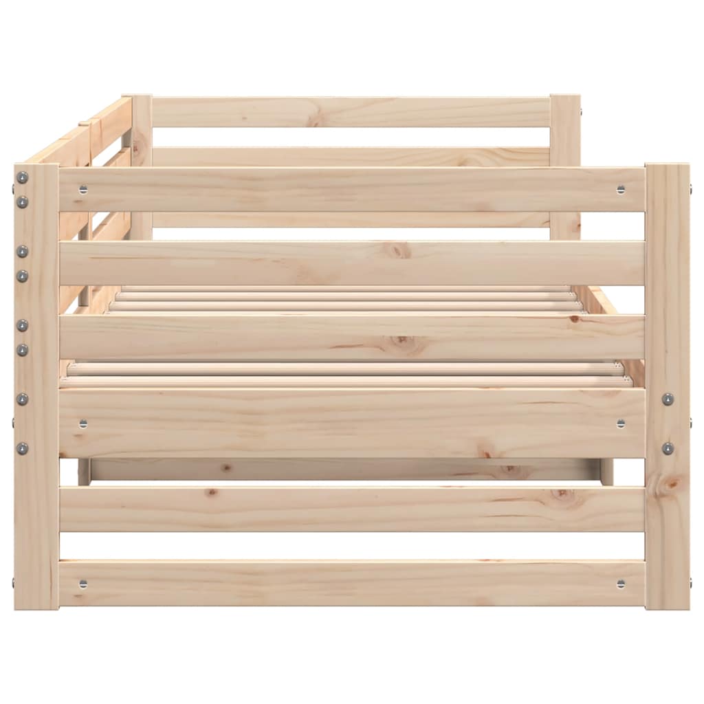 tömör fenyőfa heverő matrac nélkül 80 x 200 cm