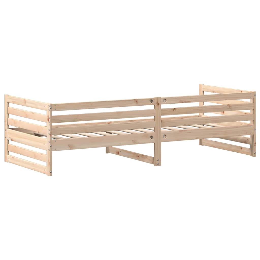 tömör fenyőfa heverő matrac nélkül 80 x 200 cm