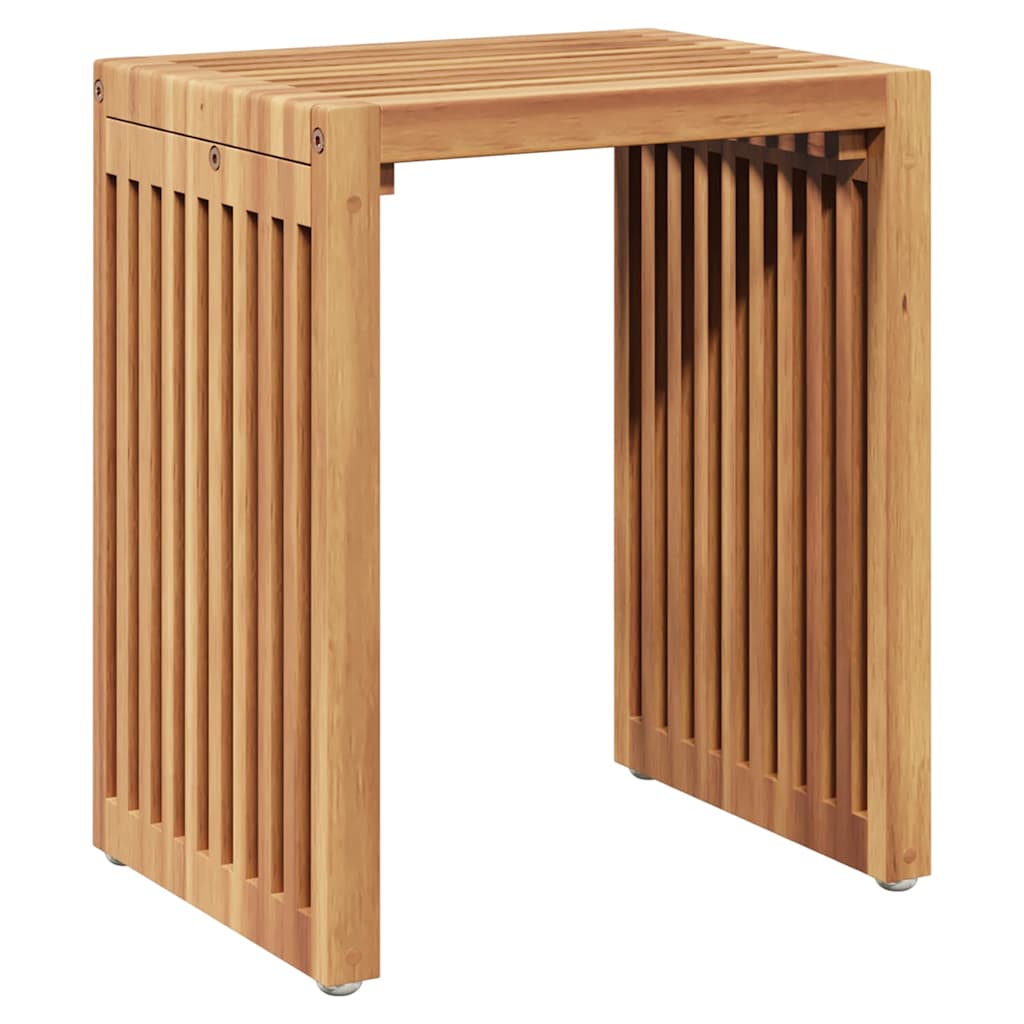 Kerti Oldal Asztal 3 pcs Barna 33 x 44,5 x 51 cm Tömör Teakfa
