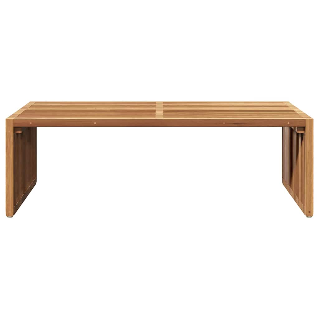 Kerti Oldal Asztal Barna 110 x 55 x 35,5 cm Tömör Teakfa
