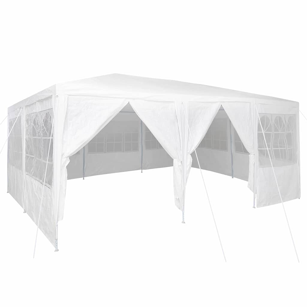 Partysátor Fehér 600 x 400 x 266 cm Polietilén