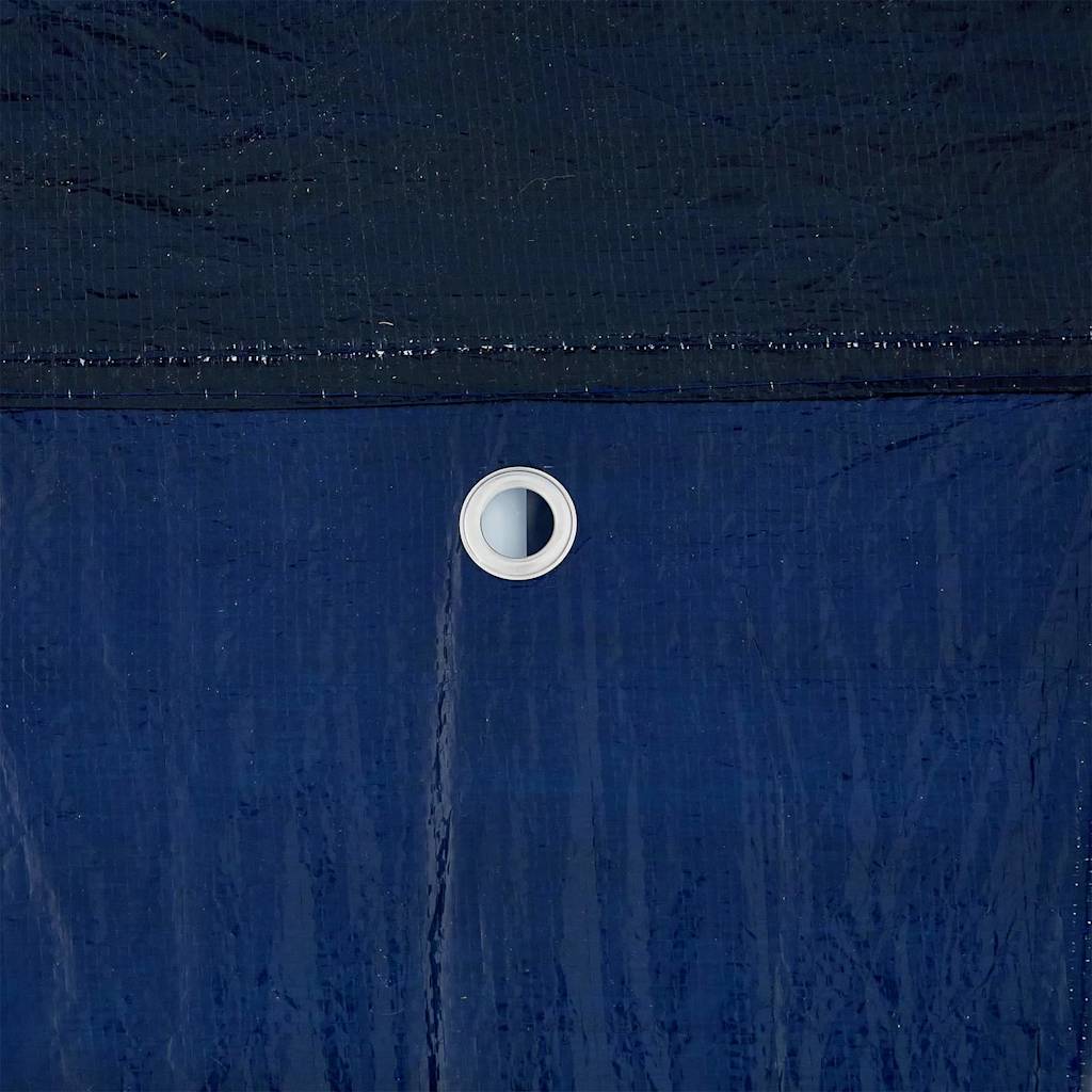 Partysátor Kék 800 x 400 x 266 cm Poliészter és Acél