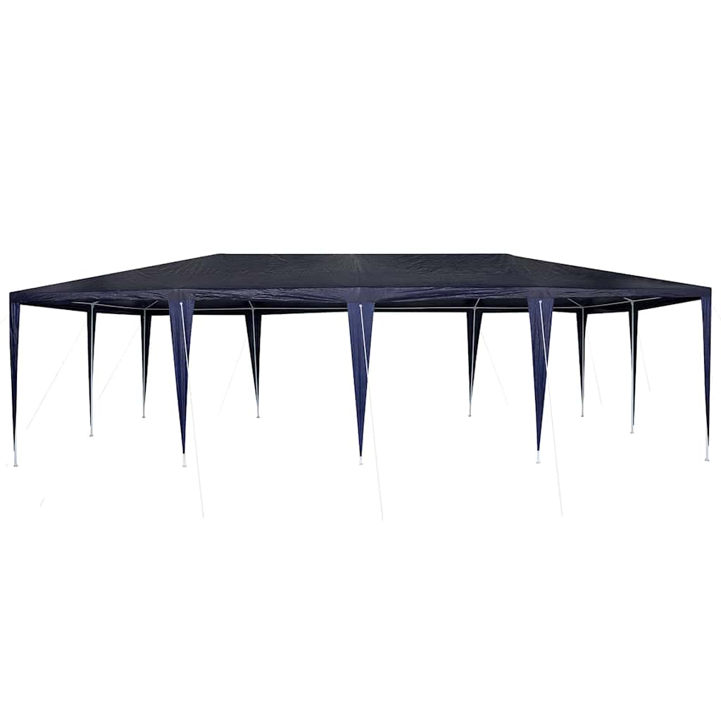 Partysátor Kék 800 x 400 x 266 cm Poliészter és Acél