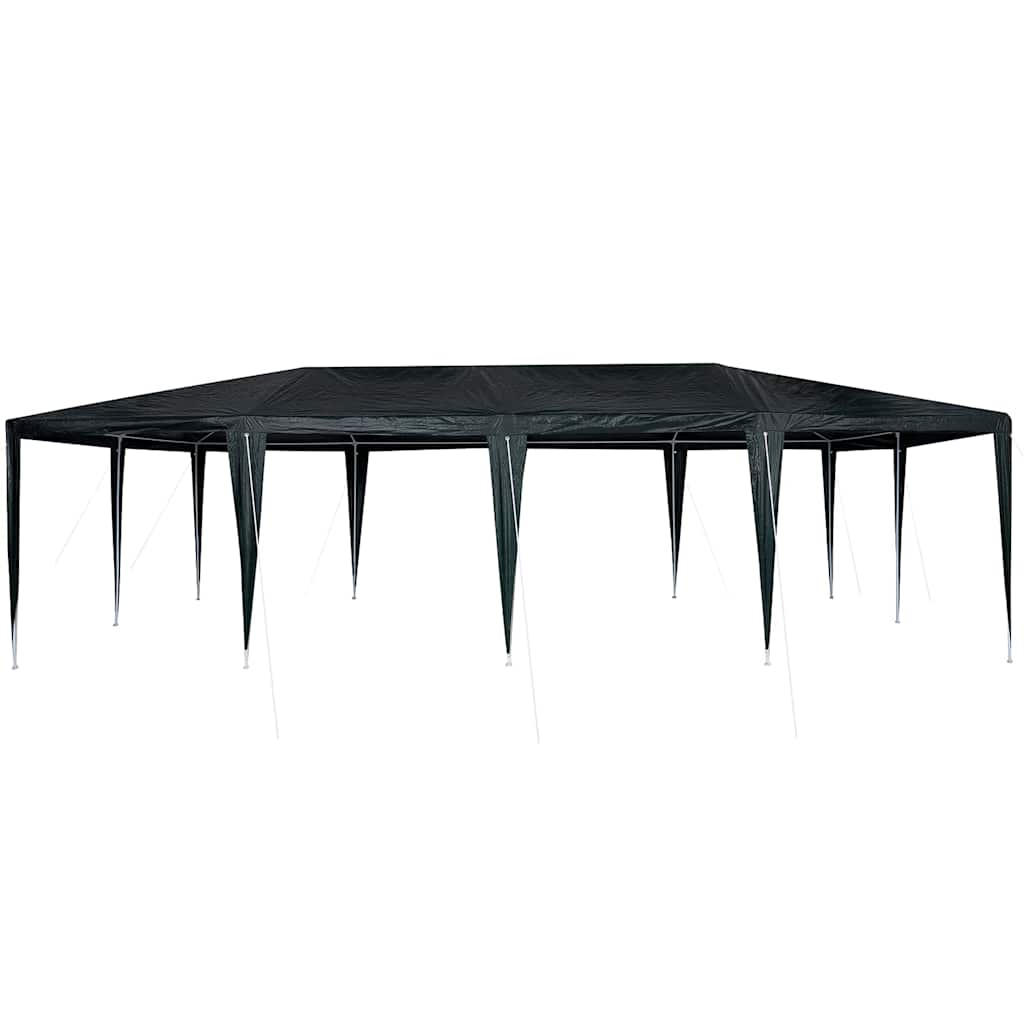 Partysátor Zöld 800 x 400 x 266 cm Poliészter és Acél