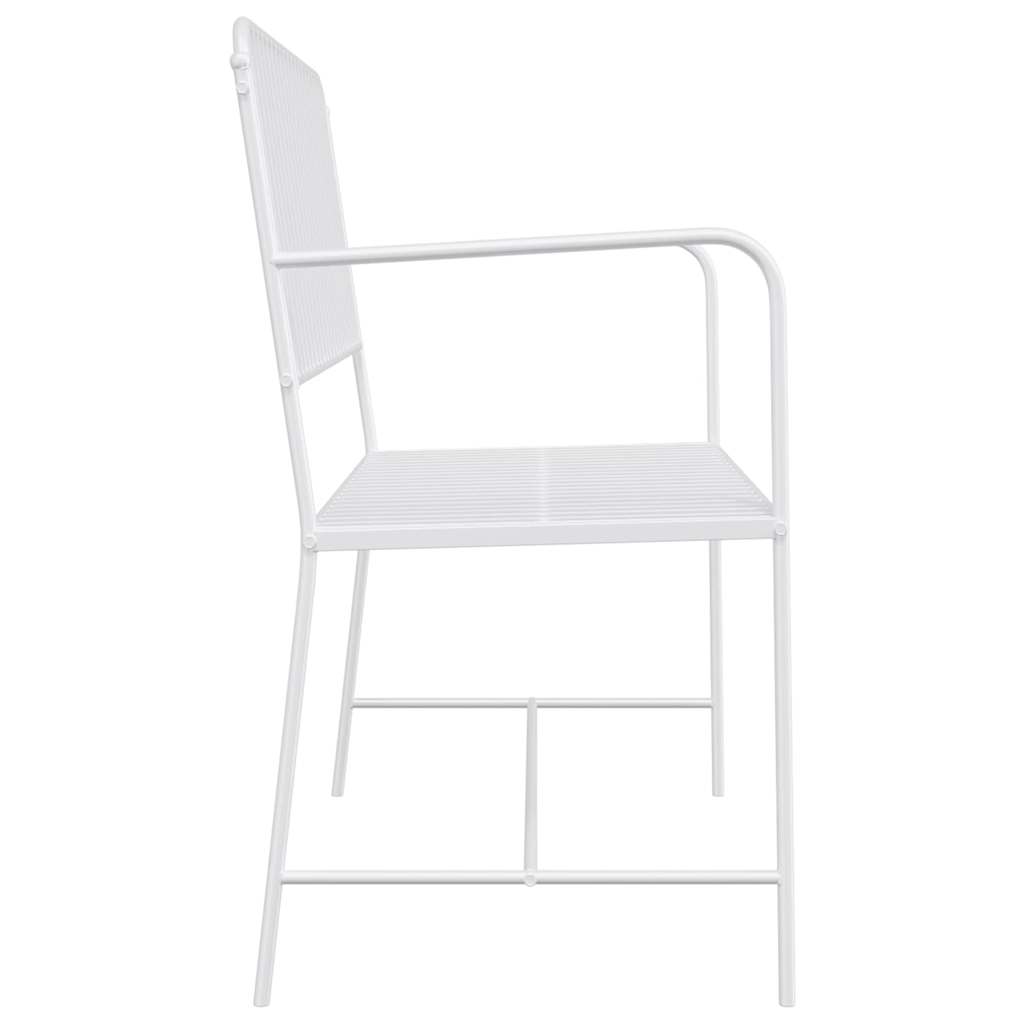 Kerti pad Sima Fehér 103,5 x 51,5 x 90 cm Acél