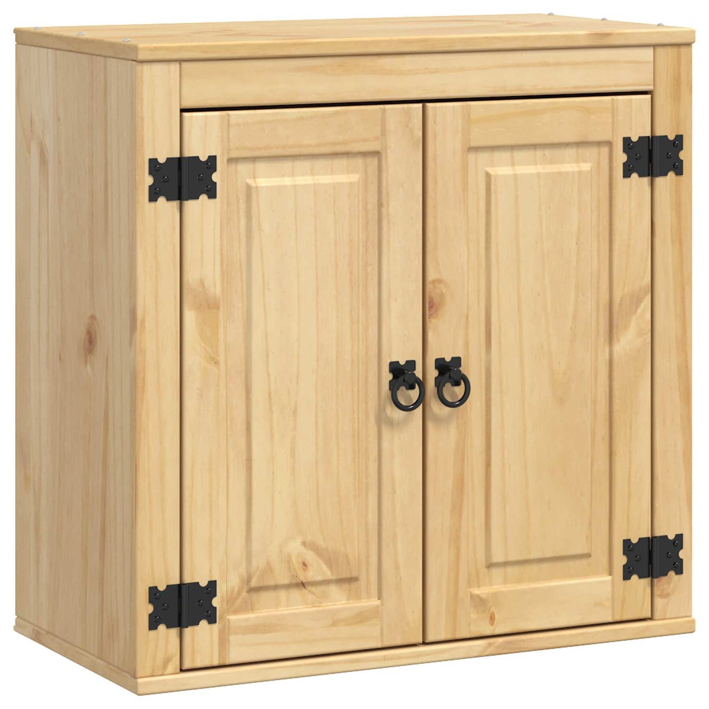 Cabinet SKI Mézes Barna 60 x 32 x 60 cm Tömör fenyőfa