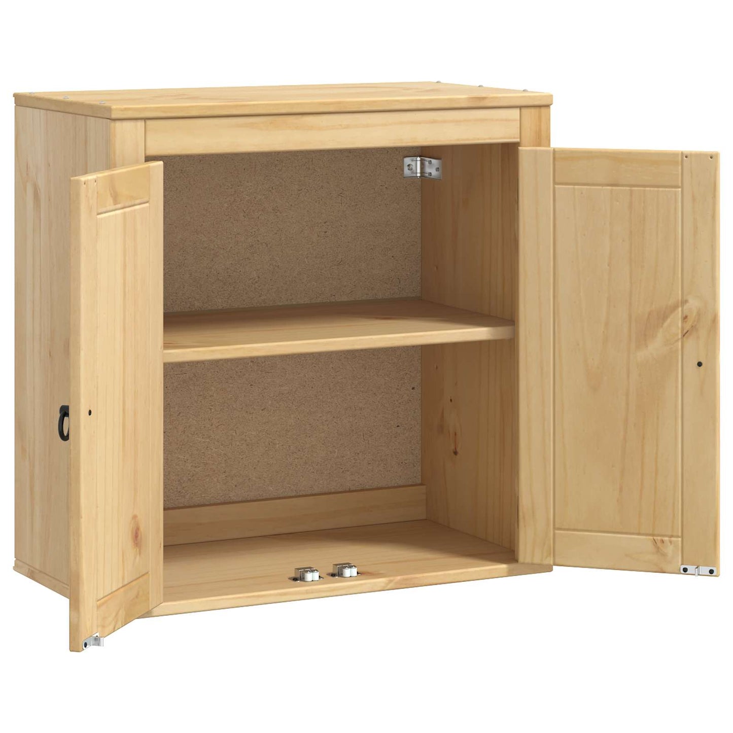 Cabinet SKI Mézes Barna 60 x 32 x 60 cm Tömör fenyőfa