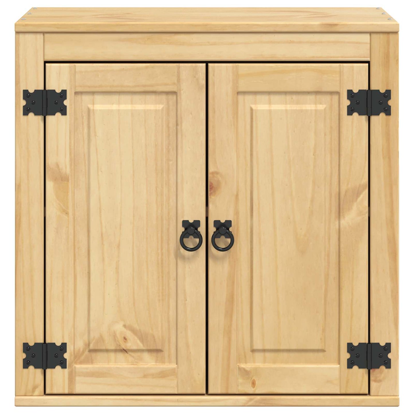 Cabinet SKI Mézes Barna 60 x 32 x 60 cm Tömör fenyőfa