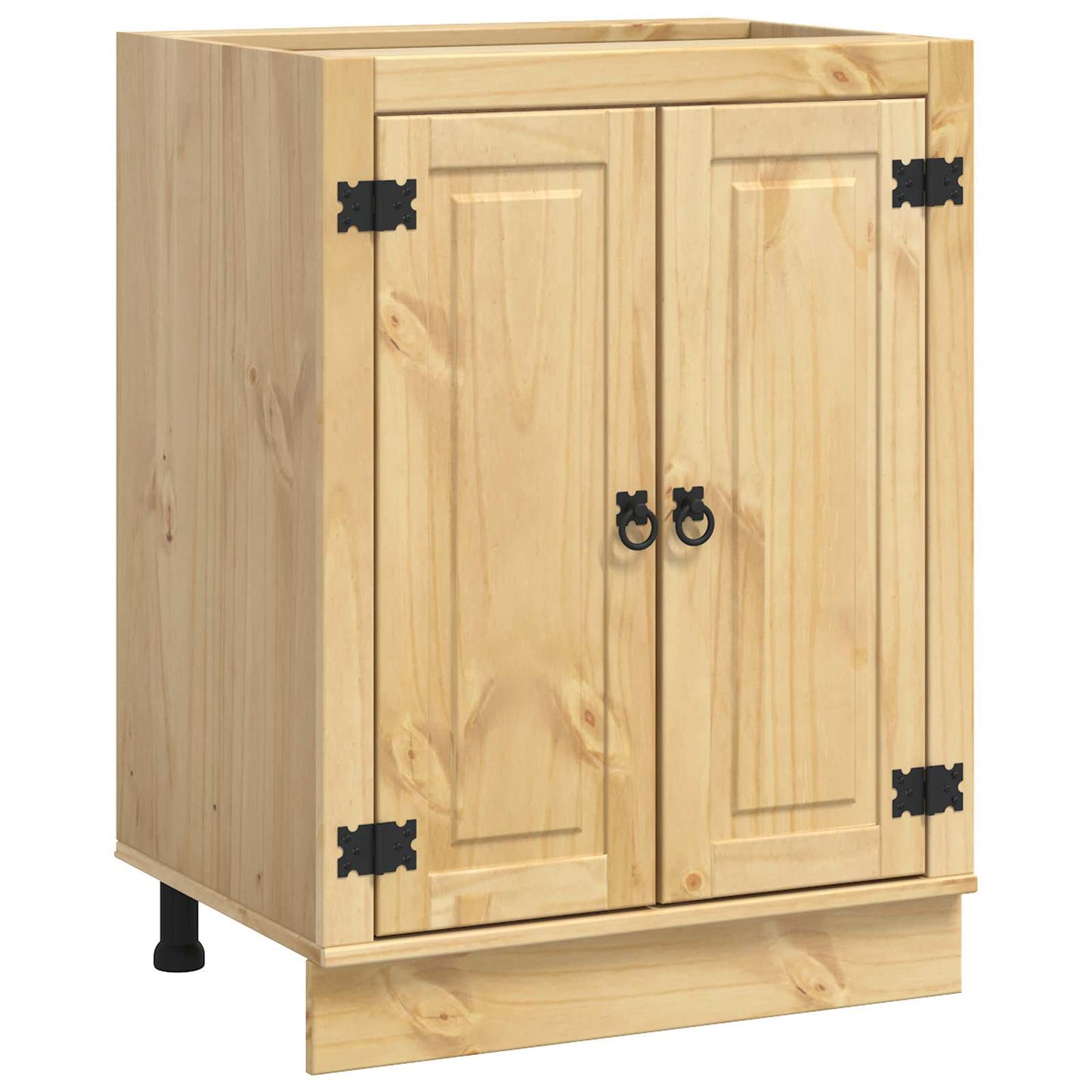 Cabinet SKI Mézes Barna 60 x 46 x 81,5 cm Tömör fenyőfa