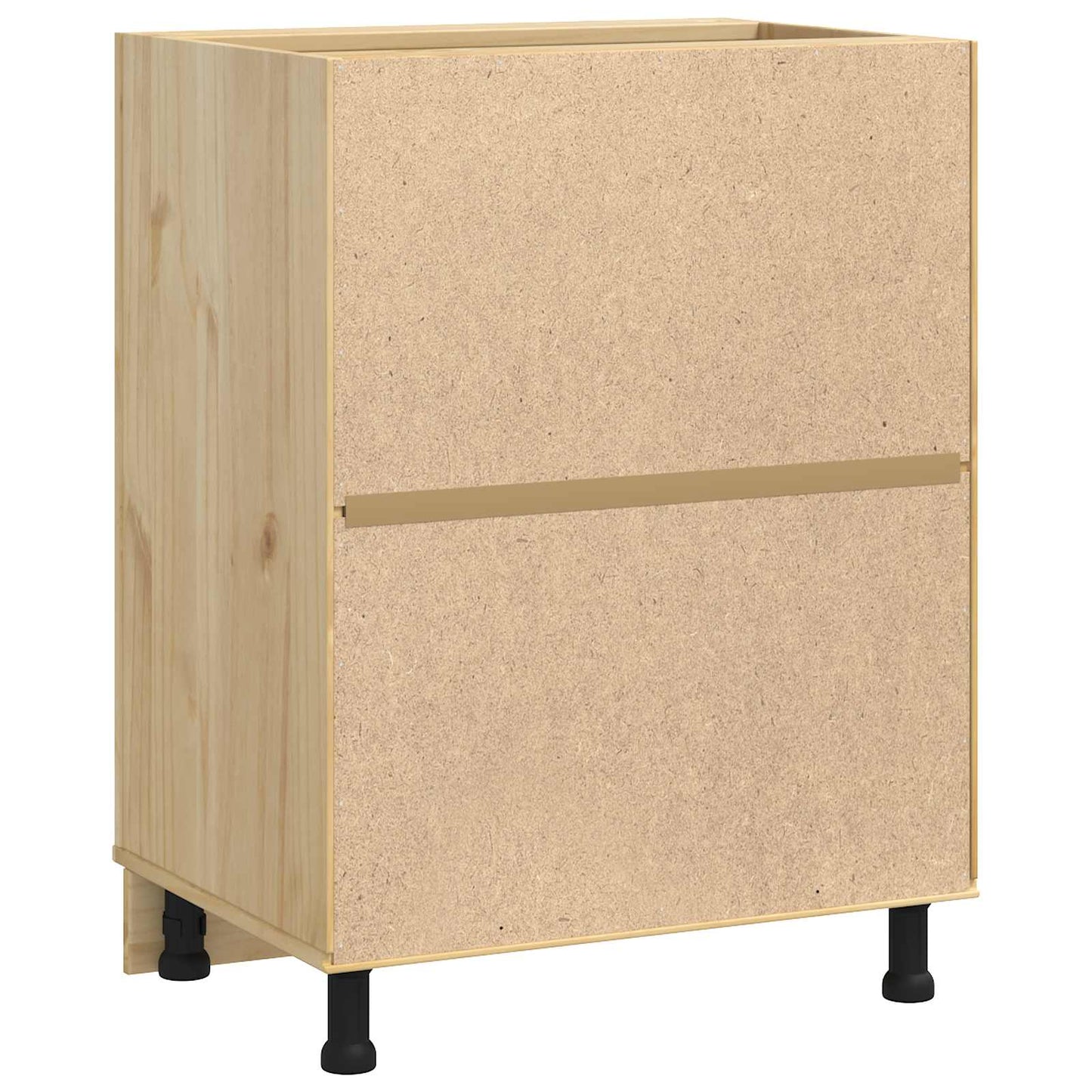 Cabinet SKI Mézes Barna 60 x 46 x 81,5 cm Tömör fenyőfa