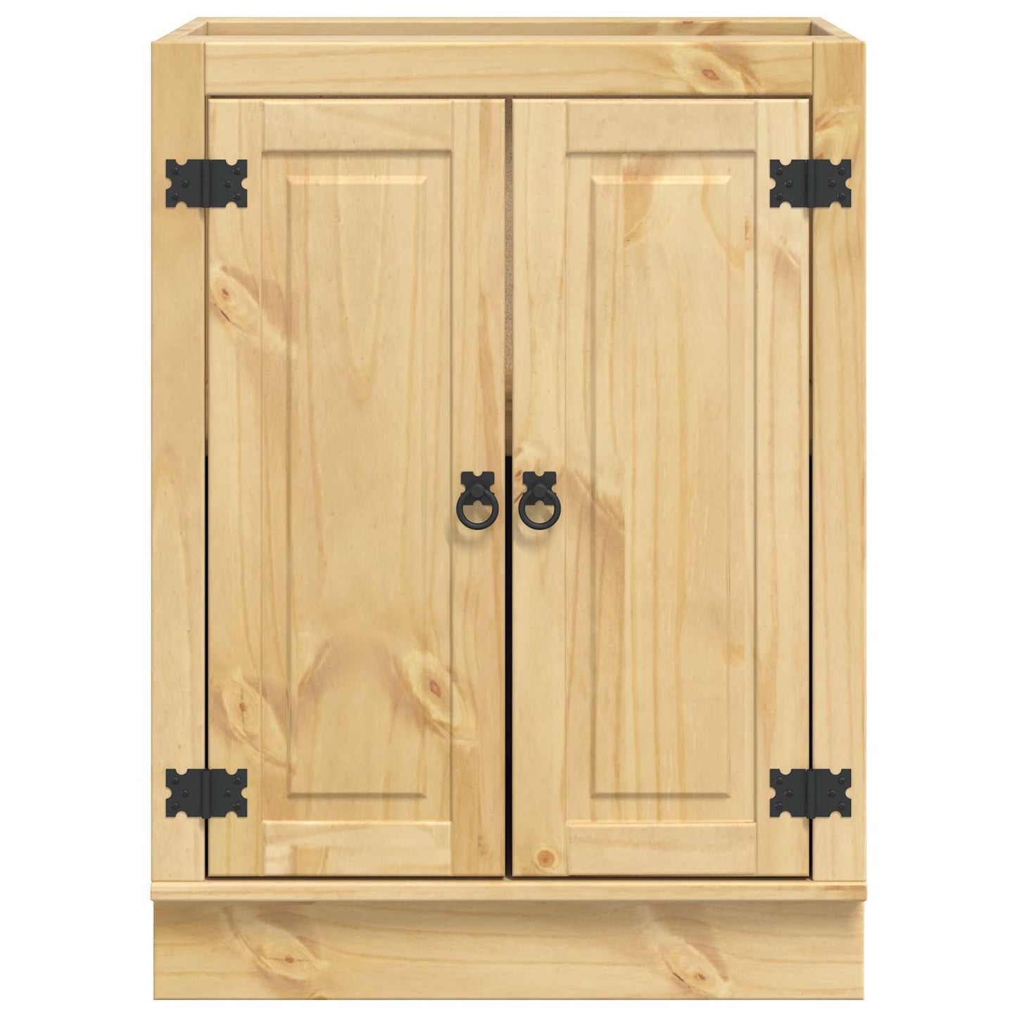 Cabinet SKI Mézes Barna 60 x 46 x 81,5 cm Tömör fenyőfa