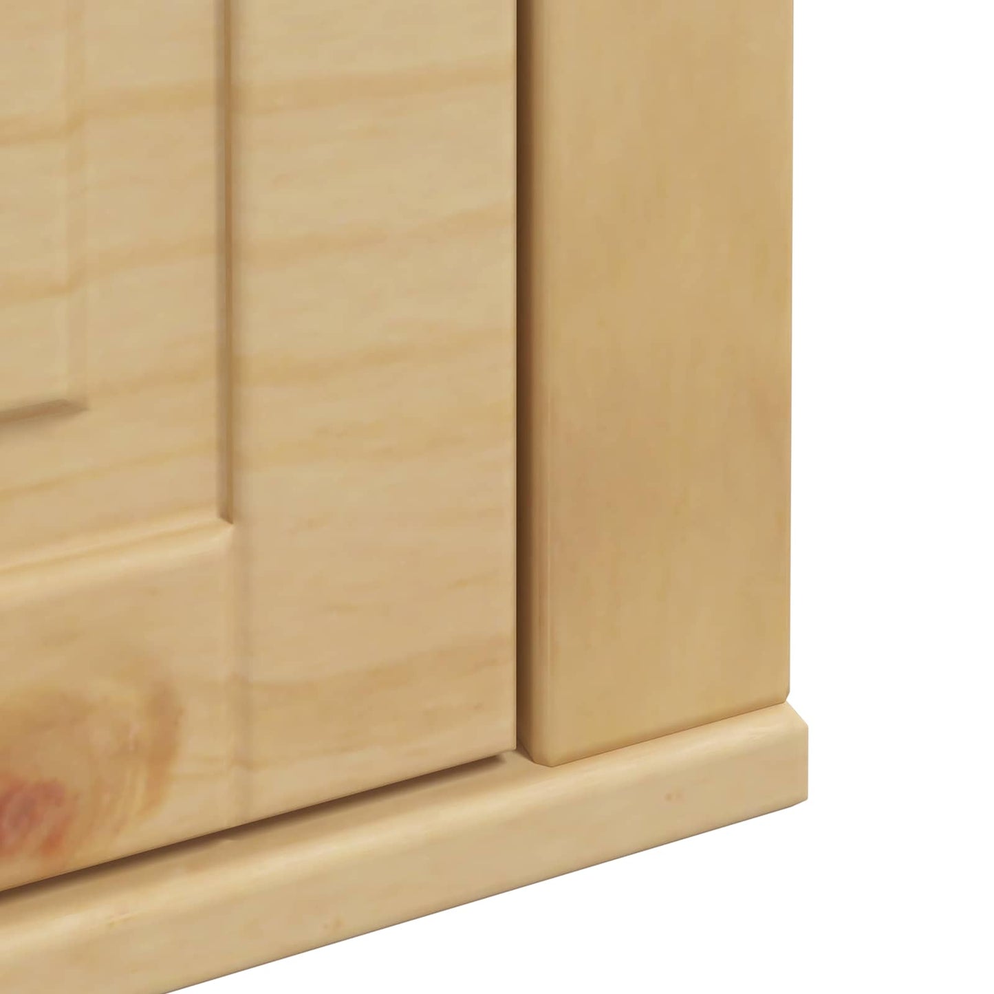 Cabinet SKI Mézes Barna 60 x 32 x 40 cm Tömör fenyőfa
