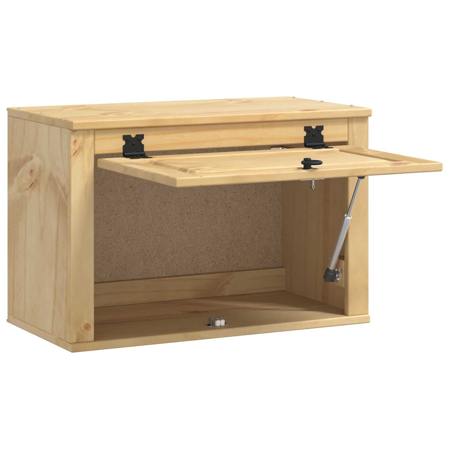 Cabinet SKI Mézes Barna 60 x 32 x 40 cm Tömör fenyőfa