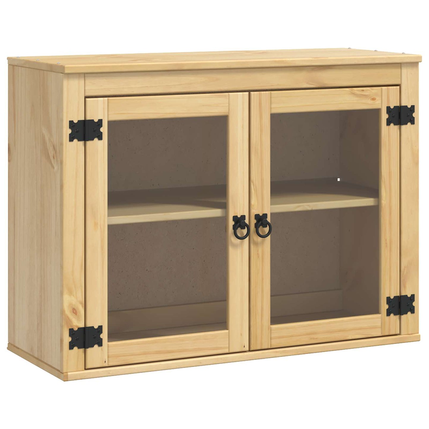 Cabinet SKI Mézes Barna 80 x 32 x 60 cm Tömör fenyőfa