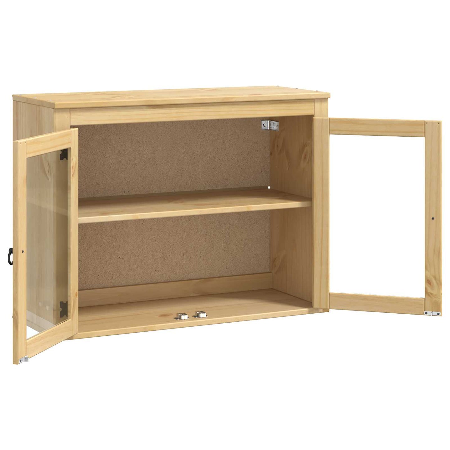 Cabinet SKI Mézes Barna 80 x 32 x 60 cm Tömör fenyőfa