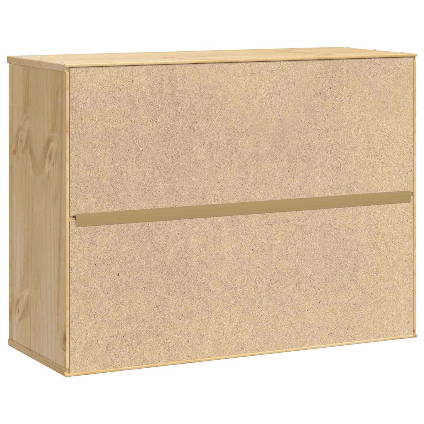 Cabinet SKI Mézes Barna 80 x 32 x 60 cm Tömör fenyőfa