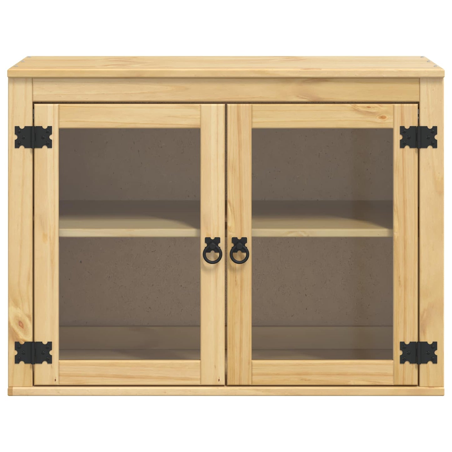 Cabinet SKI Mézes Barna 80 x 32 x 60 cm Tömör fenyőfa