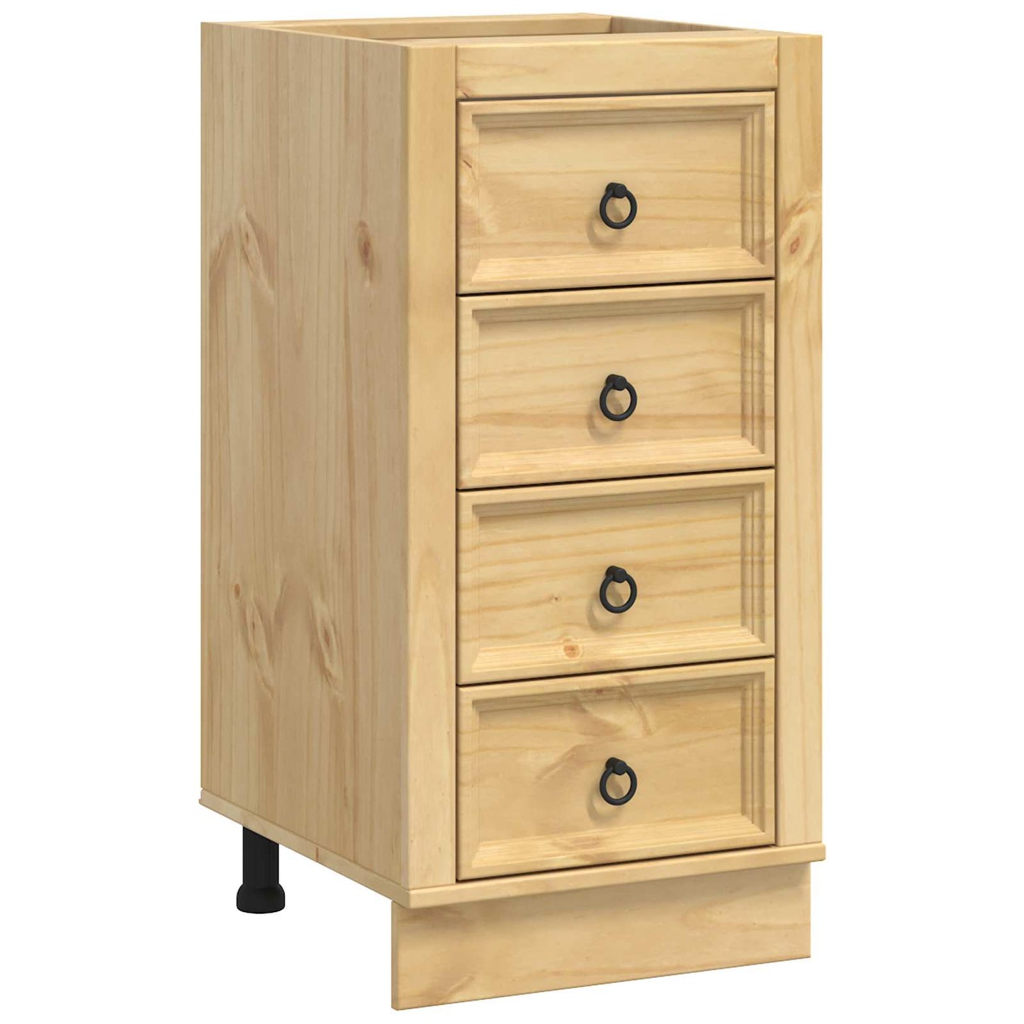 Cabinet SKI Mézes Barna 40 x 46 x 81 cm Tömör fenyőfa