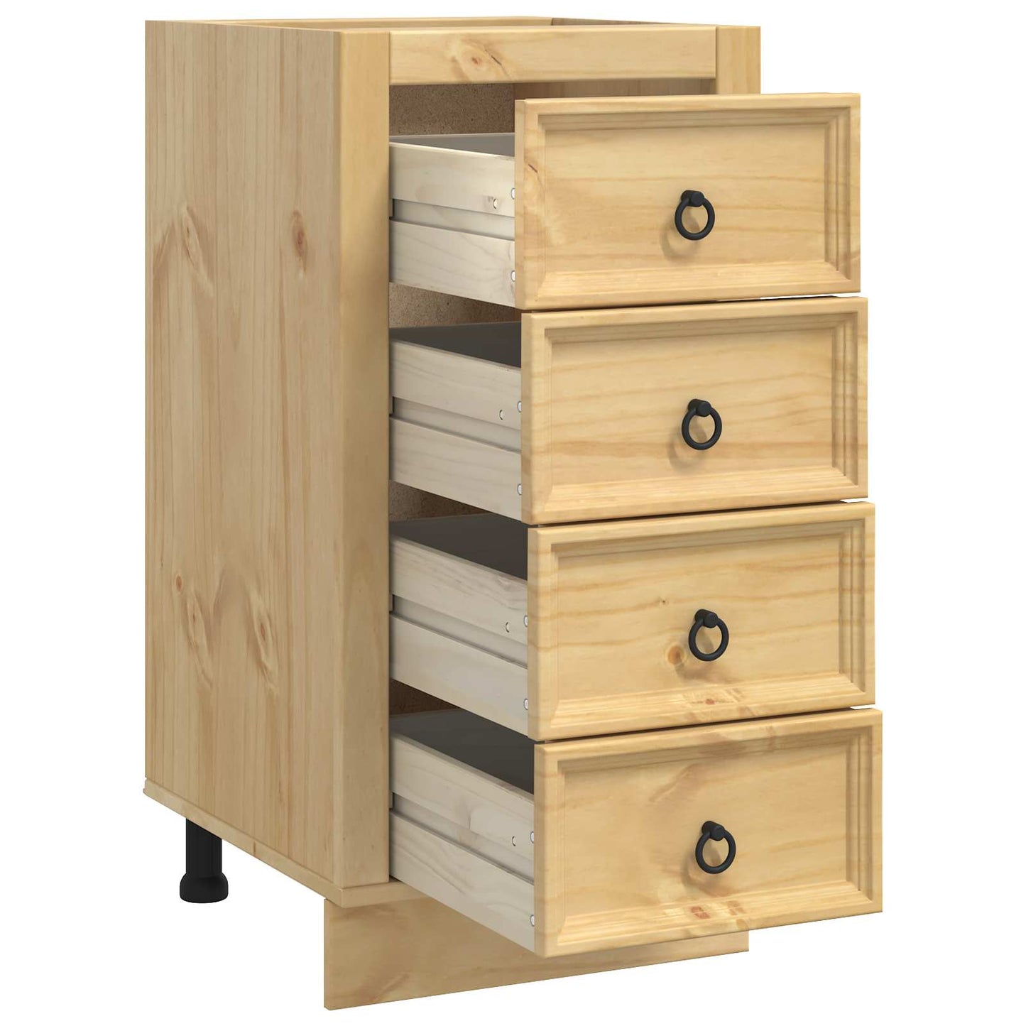 Cabinet SKI Mézes Barna 40 x 46 x 81 cm Tömör fenyőfa