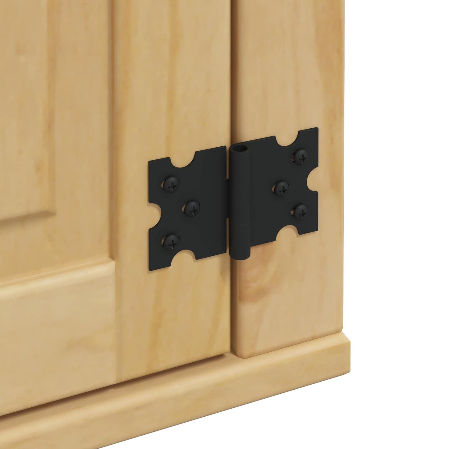 Cabinet SKI Mézes Barna 80 x 80 x 60 cm Tömör fenyőfa