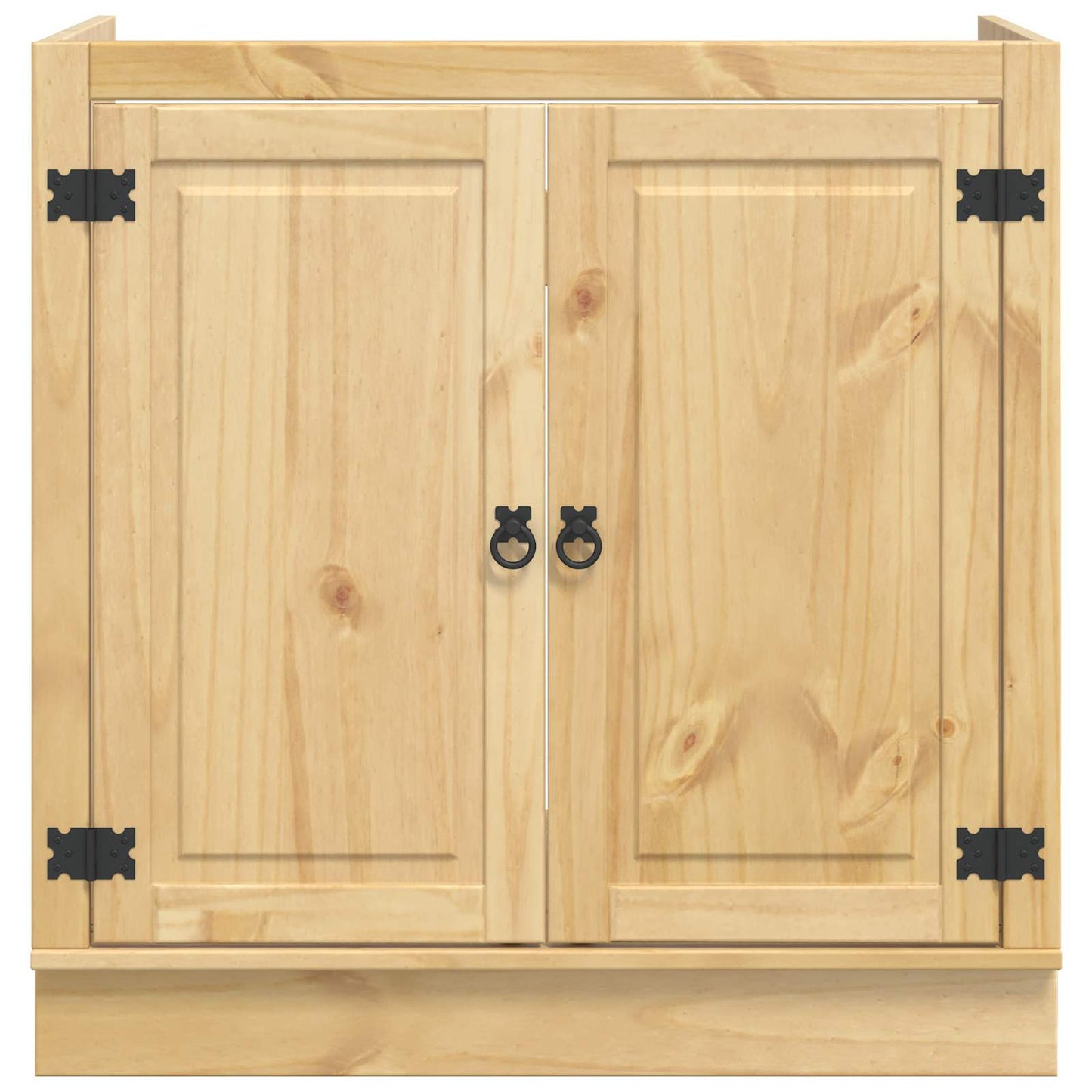 Cabinet SKI Mézes Barna 80 x 46 x 81 cm Tömör fenyőfa