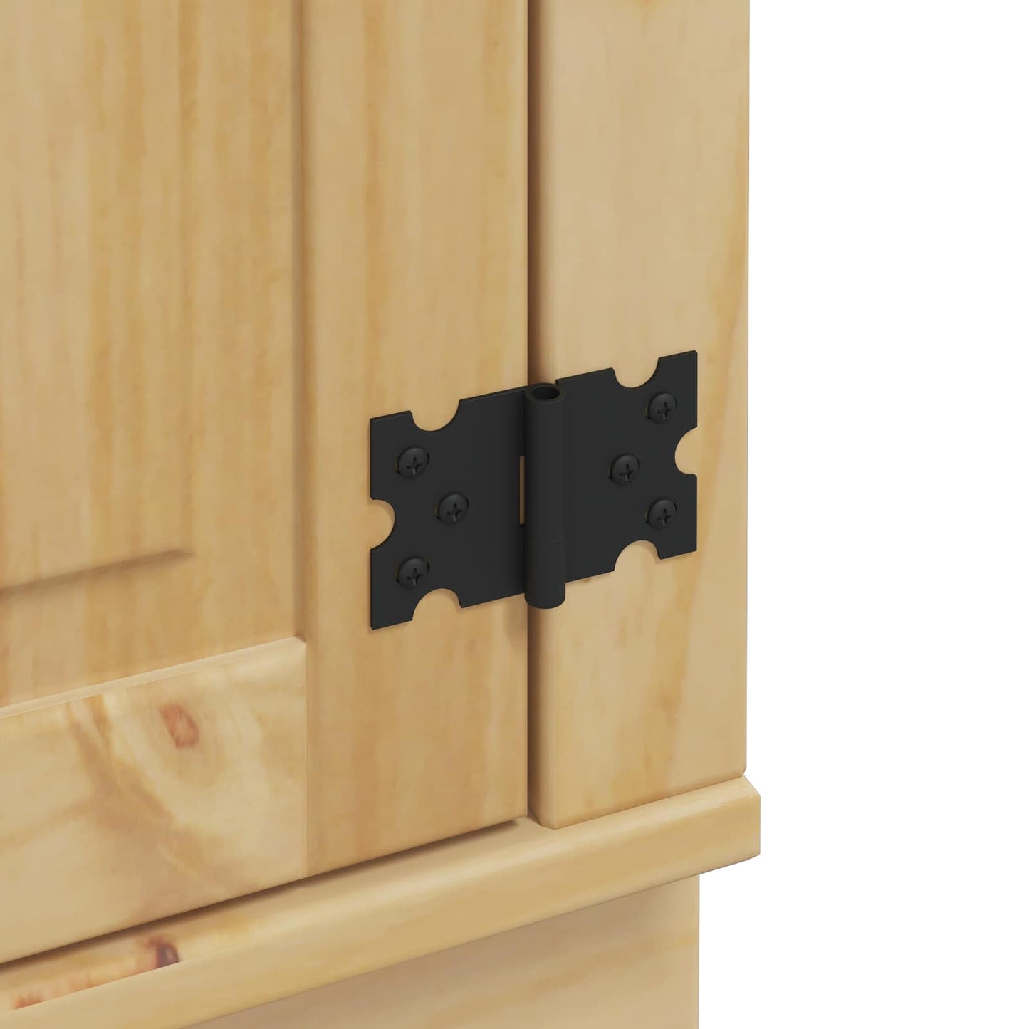 Cabinet SKI Mézes Barna 66 x 58 x 207 cm Tömör fenyőfa