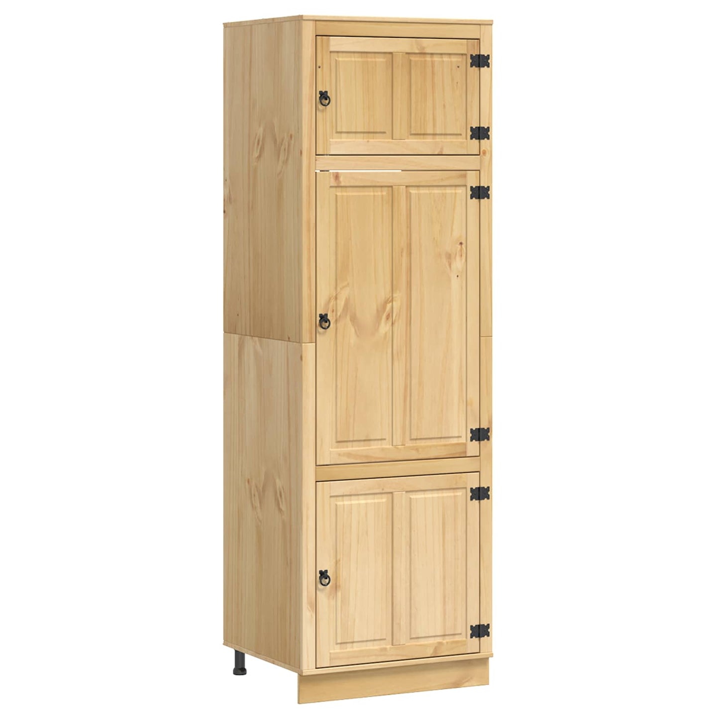 Cabinet SKI Mézes Barna 66 x 58 x 207 cm Tömör fenyőfa